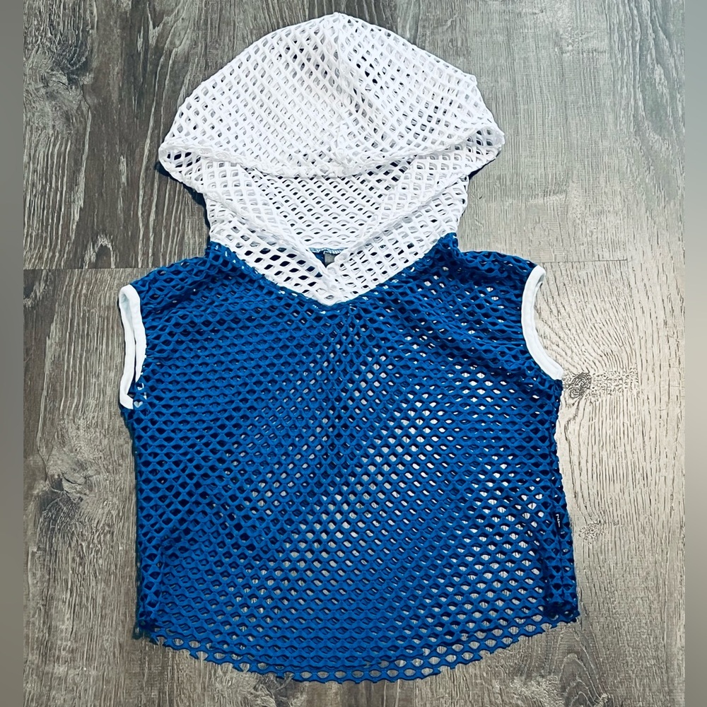 ZARA TEREZ***Net Hooded Top**Med. $88